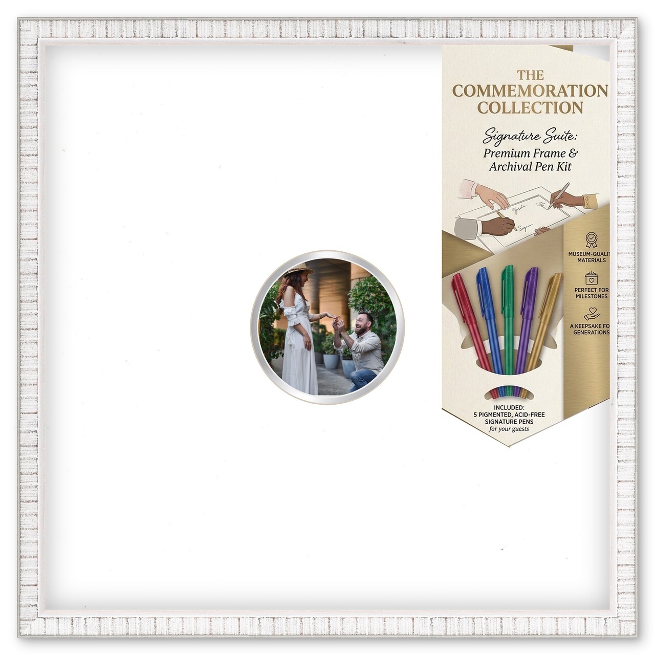 CustomPictureFrames.com Signature Frame - Multiple Sizes Made in the USA